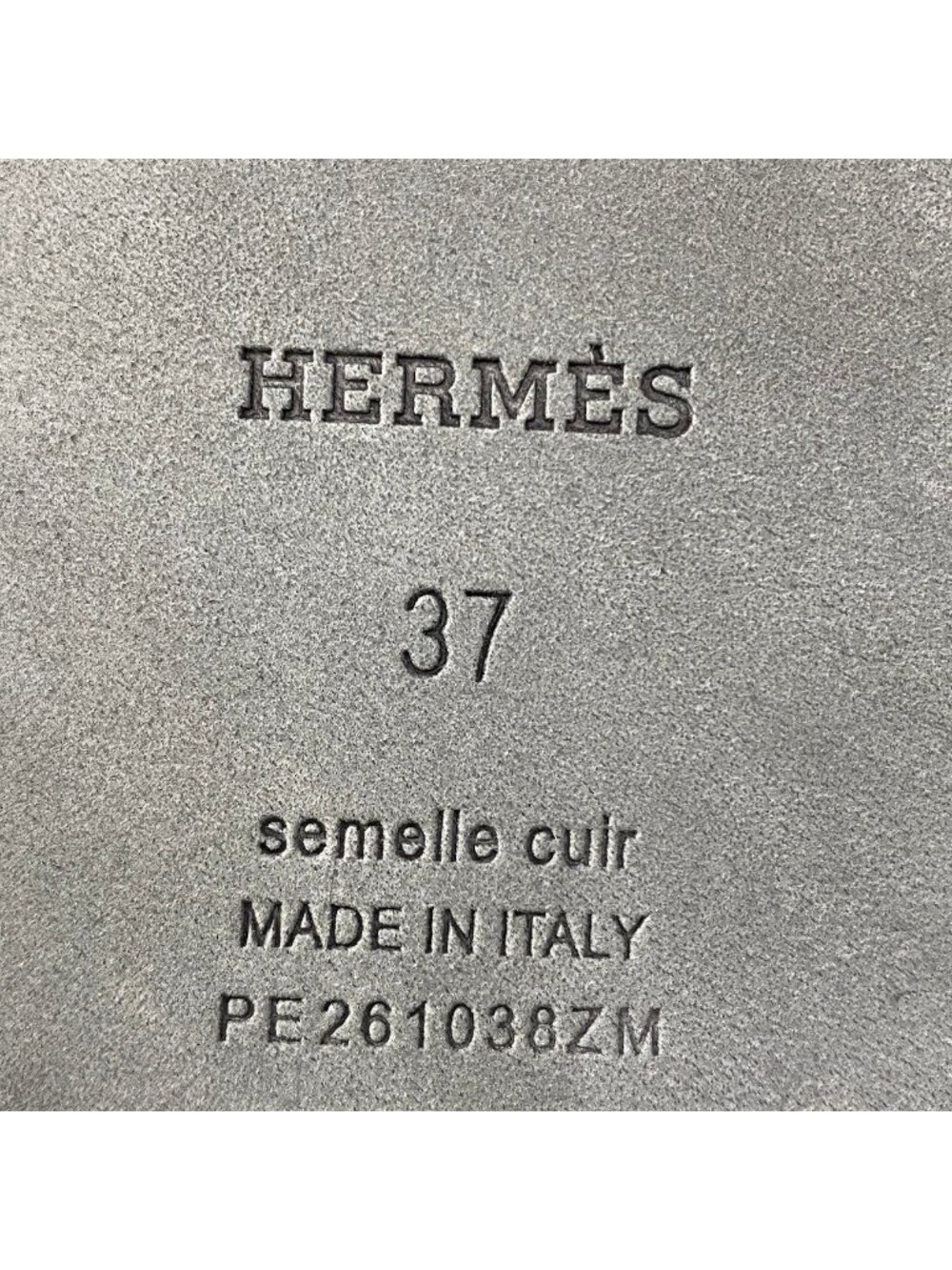 ★SOLD★ Hermes Miss Sandals Flat Shoes Cross Strap 37 Black Leather - Picture 10 of 11